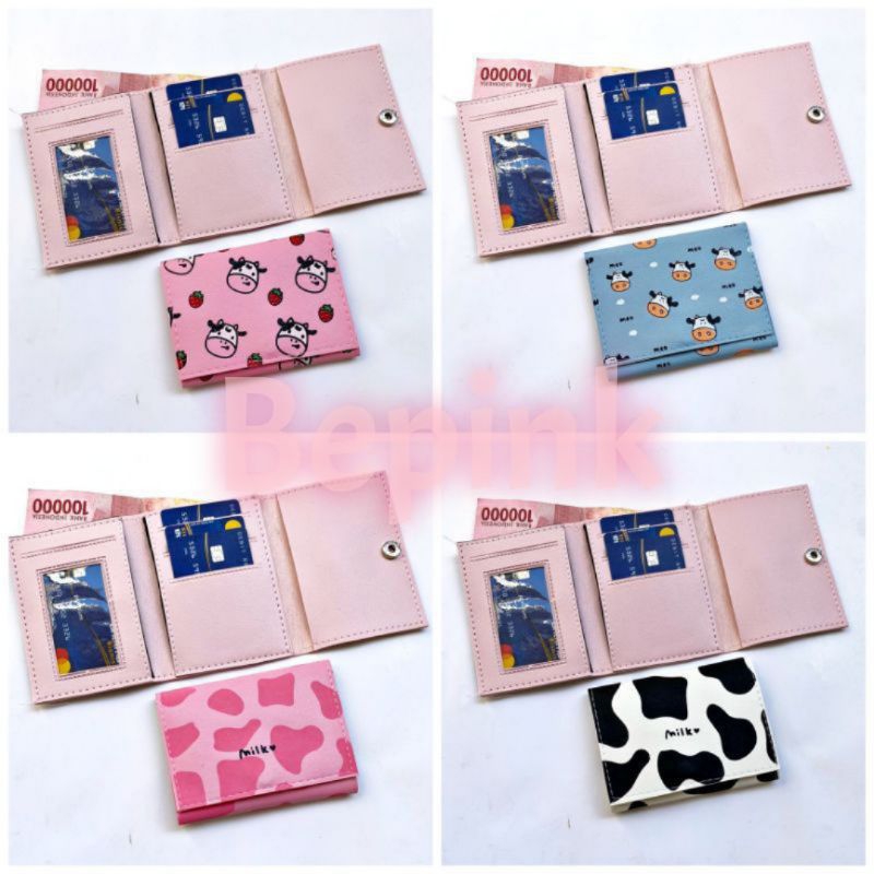 DOMPET LIPAT KARRAKTER MINI CUTIE (BEPINK OFFICIAL)