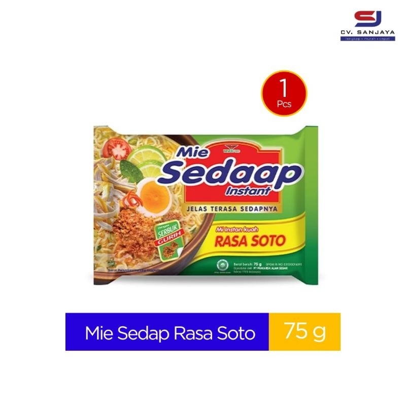 

MIE SEDAP Rasa Soto