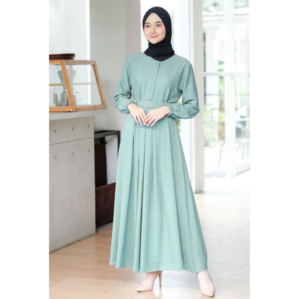 Dress Gamis Safira Moscrepe Premium