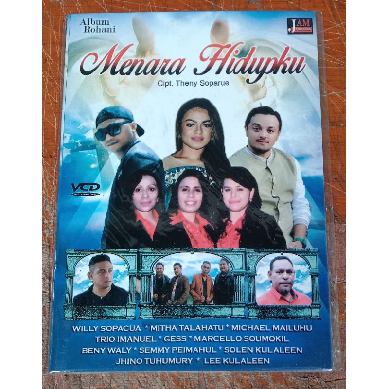 Kaset Vcd Original Album lagu rohani ( Menara hidupku)