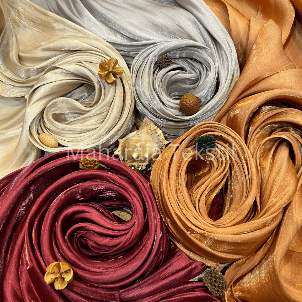 Rose Organza / Organza Shimmer Silk / Rose Shimmer / Shimmer Silk Premium
