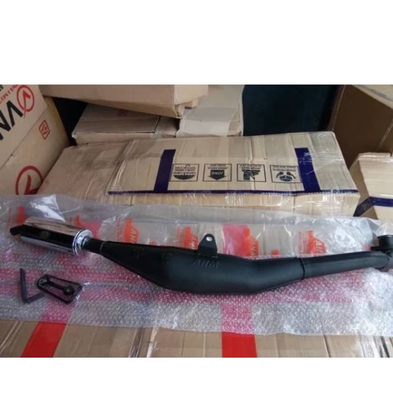 KNALPOT AHM YAMAHA FIZR FORCE1 AHM ASLI MALAYSIA