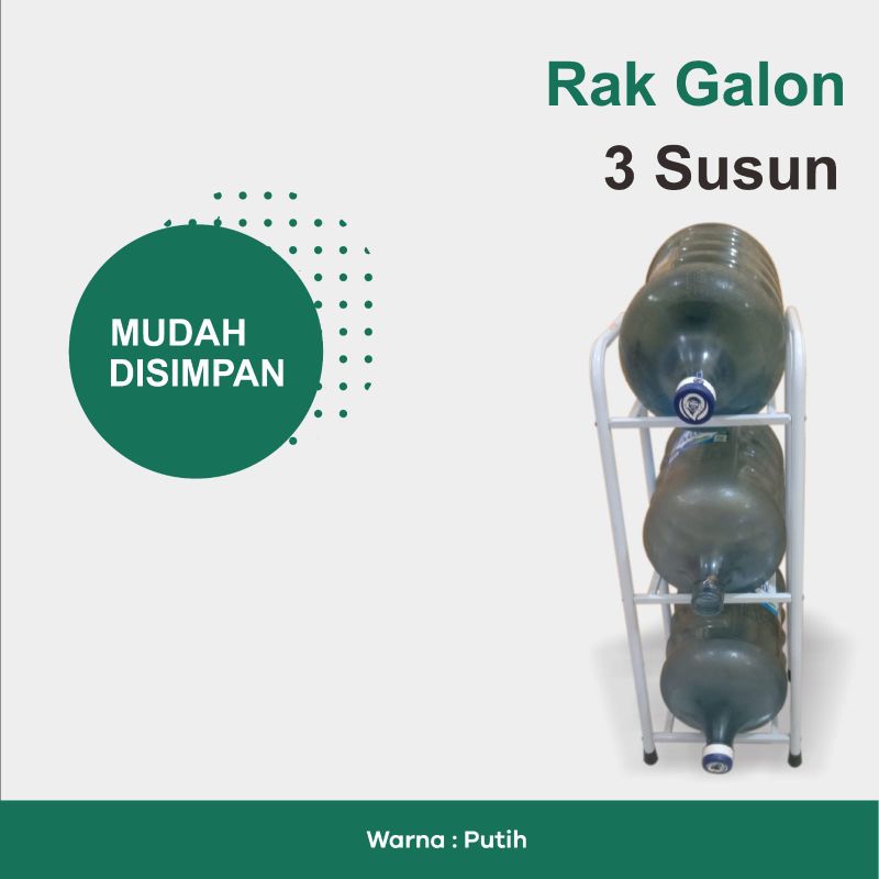 Rak Galon 3 Susun