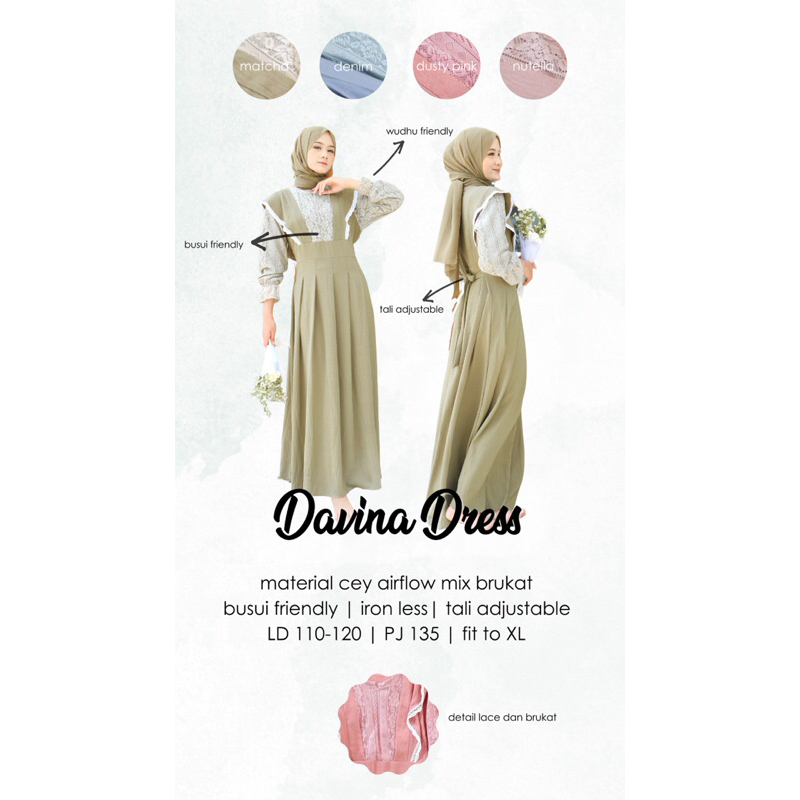 DAVINA DRESS BY HARUKAA CHAN