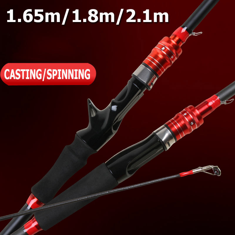 HAIYI FISHING Terlaris Murah Spinning/Casting Fishing Rod 1.65m/1.8m/2.1m Joran Pancing Suitable for
