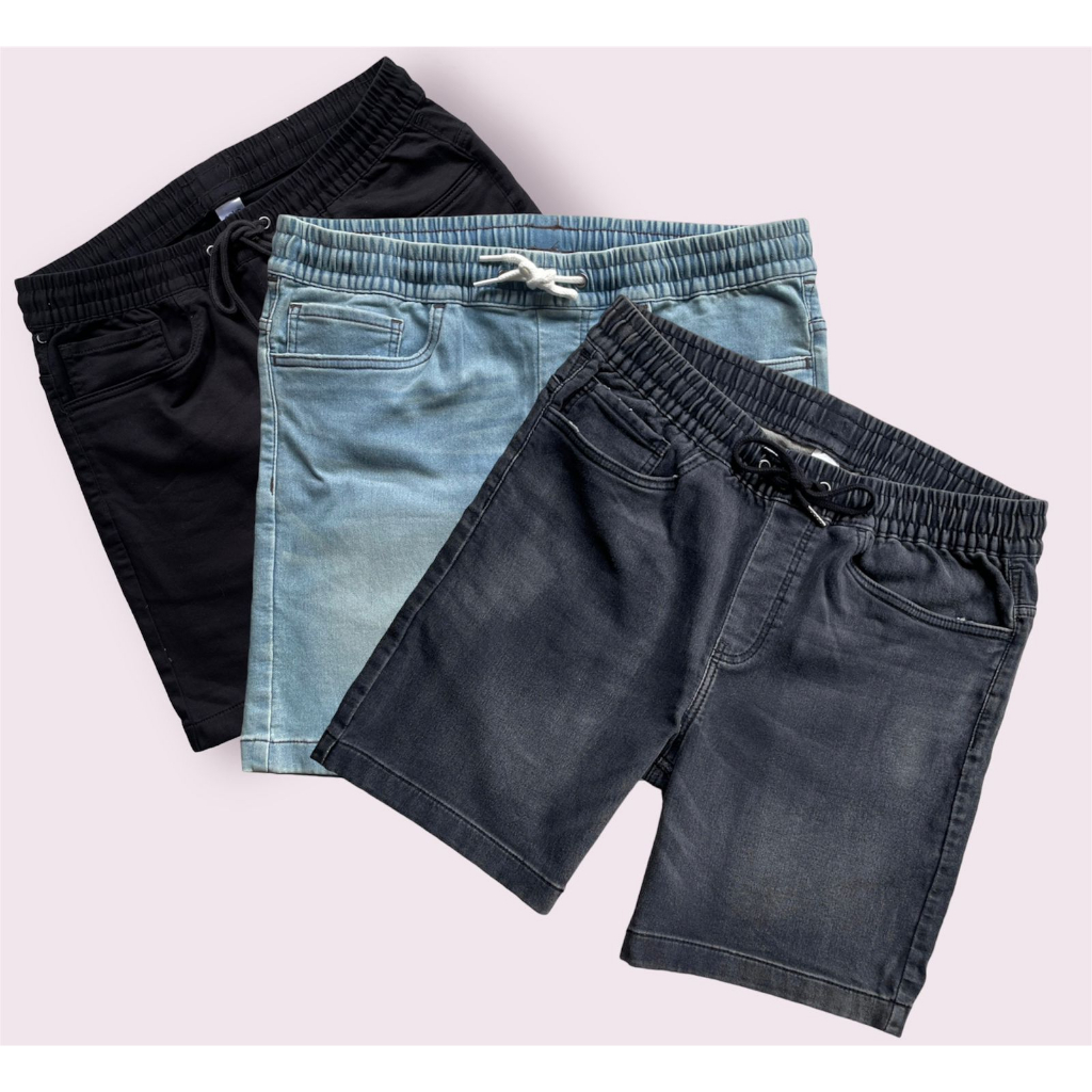 SHORT PANTS CELANA PENDEK DENIM STRECTH ANKO