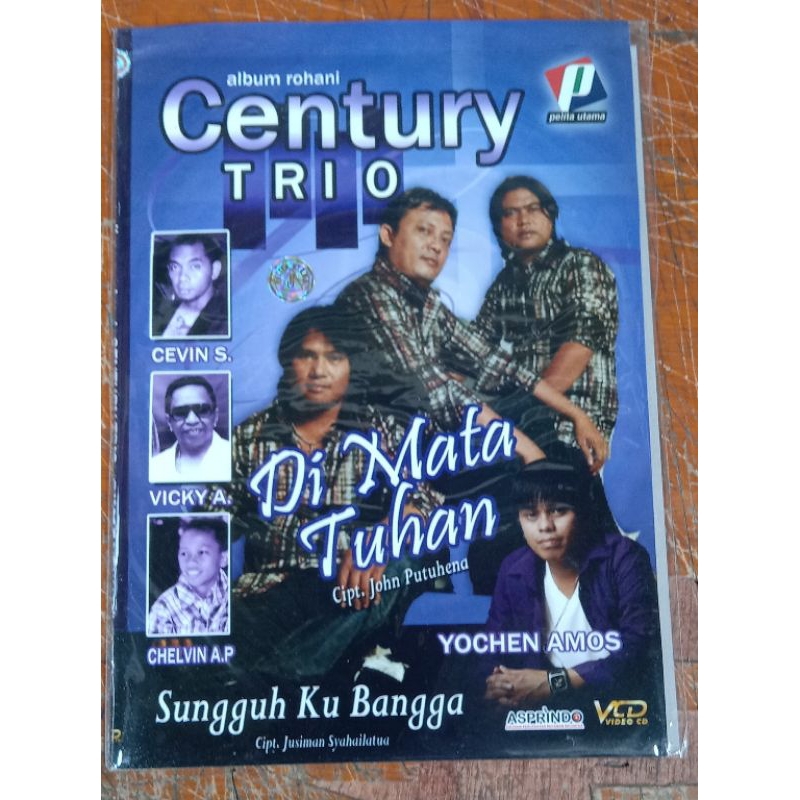 Kaset Vcd Original lagu Album  rohani Century trio