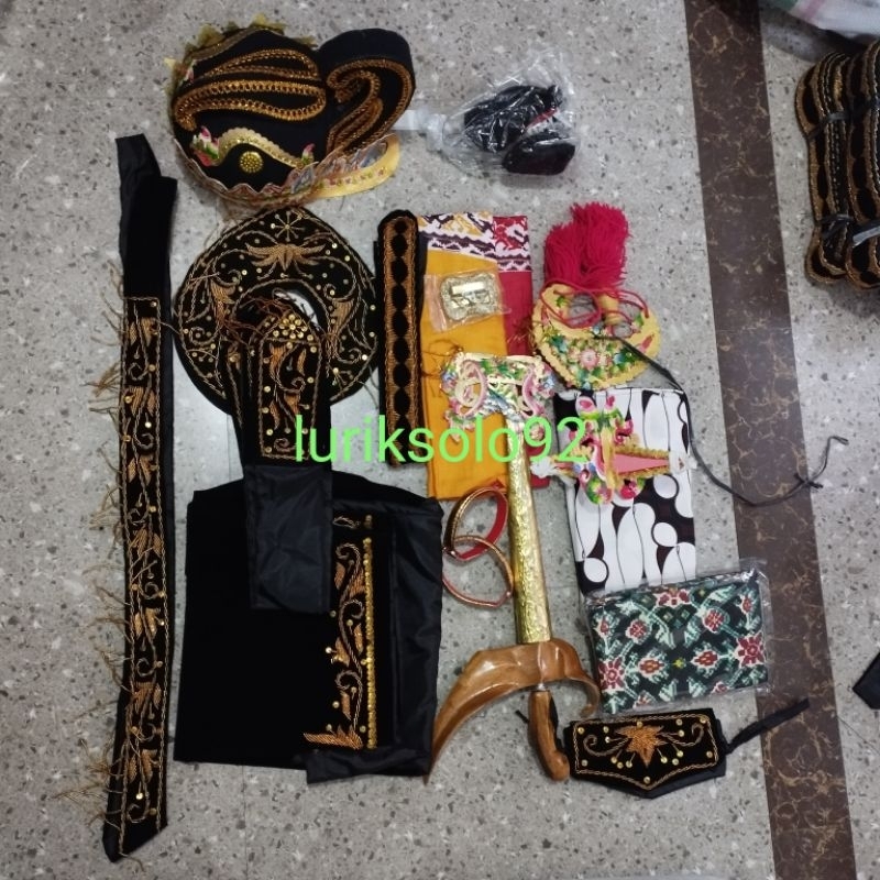 Kostum Wayang Cakil Dewasa