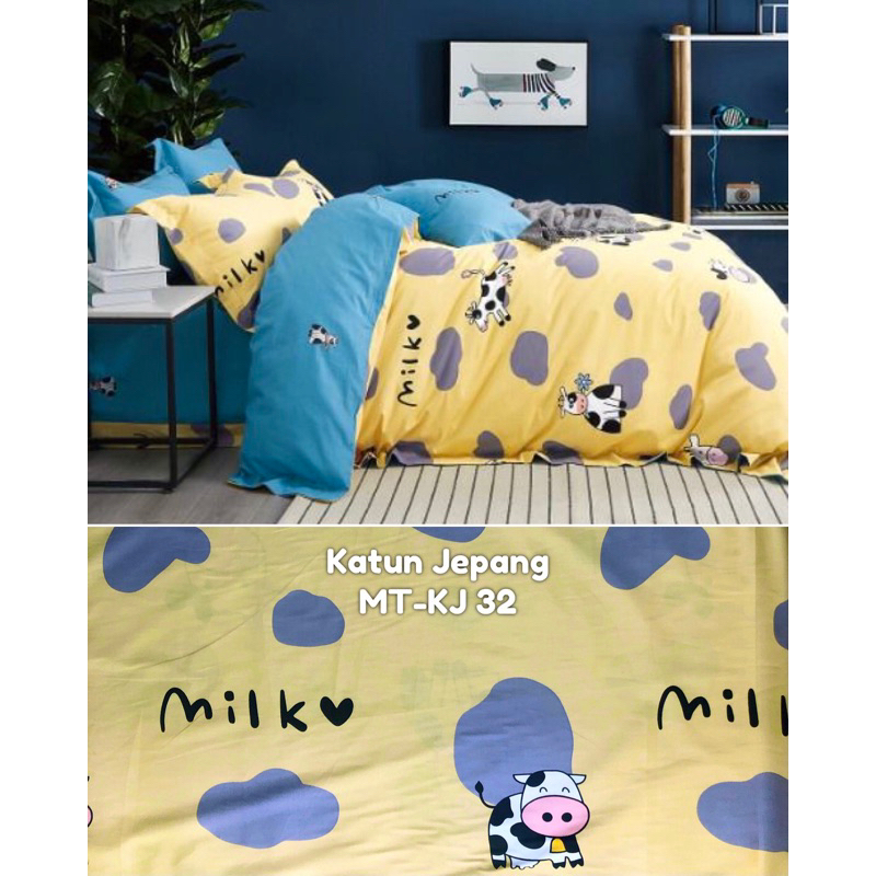 LAST PIECE KAIN SALE : 1,43 & 1,46 METER moon kain sprei meteran katun jepang hartex sapi kuning yel