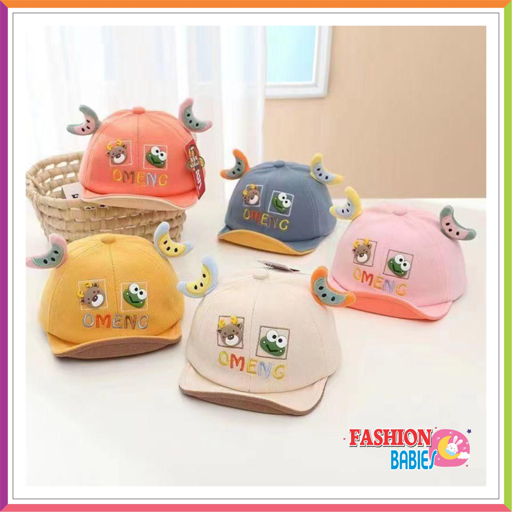 BASEBALL HAT 3D IMPORT | TOPI BASEBALL IMPORT / TOPI CAP ANAK USIA 1-4 TAHUN UNISEX