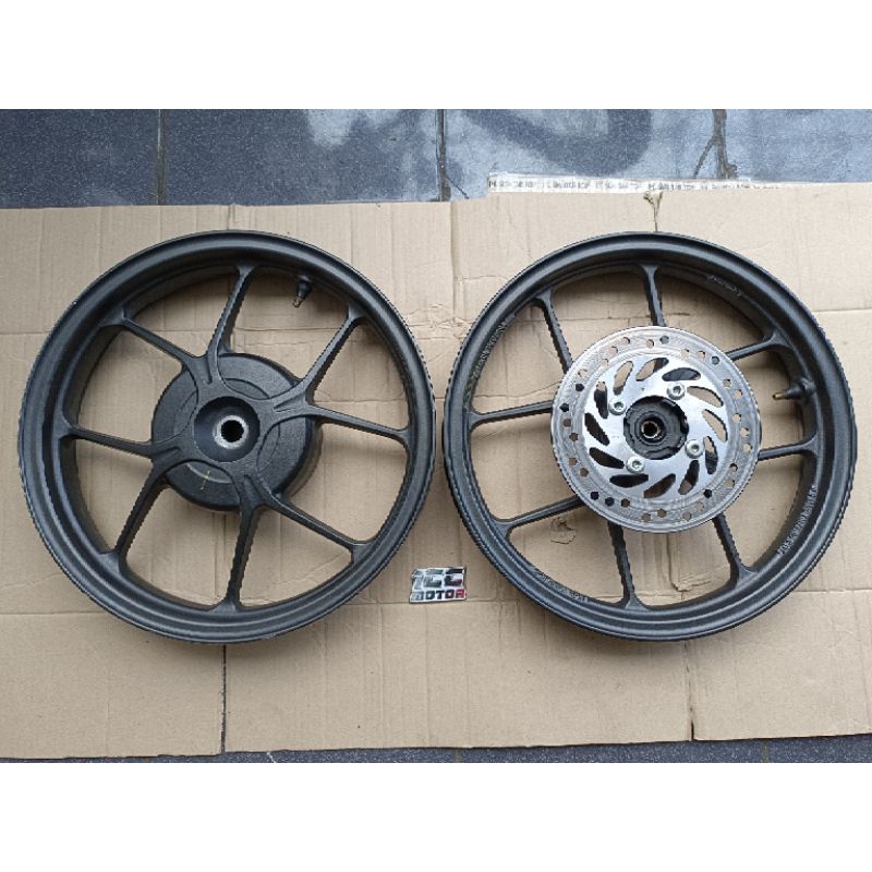 Velg Depan Belakang Honda Genio Beat Led Original Copotan