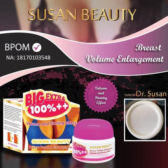 ✿ELYSABETHME✿ Cream Susan BEAUTY BREAST pembesar payudara menaikkan montok sexy