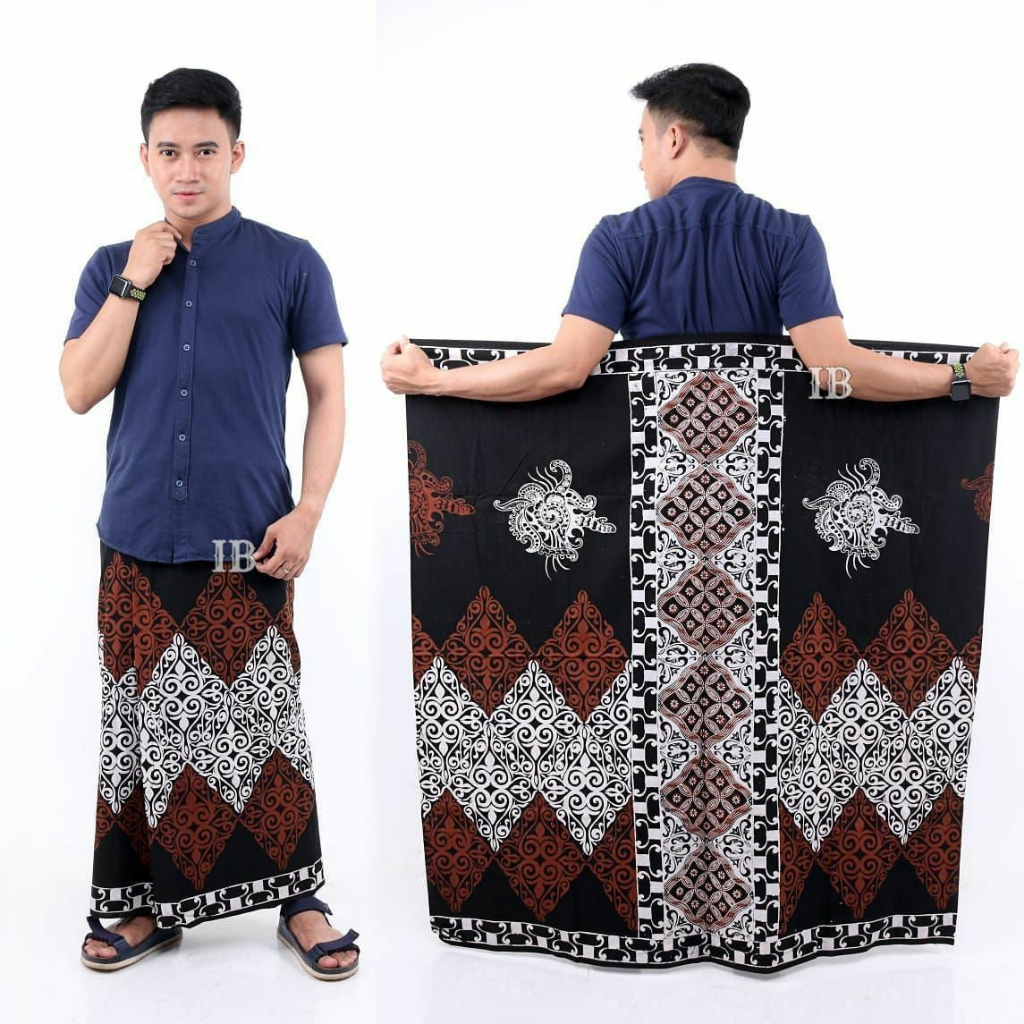 Sarung Batik Pekalongan / Sarung Batik Pria / Sarung Motif Batik /  Sarung Kang Santri / Sarung Sholat Pria