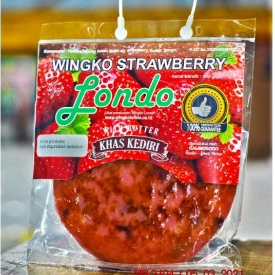 

WINGKO TJAP LONDO JAJANAN KHAS KEDIRI WINGKO RASA STRAWBERRY