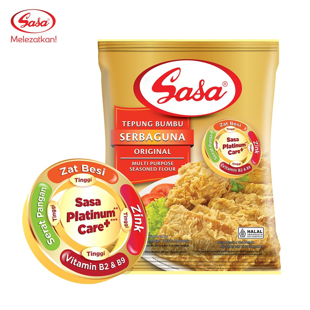 

Sasa Tepung Bumbu Ayam Serbaguna Kentucky Crispy