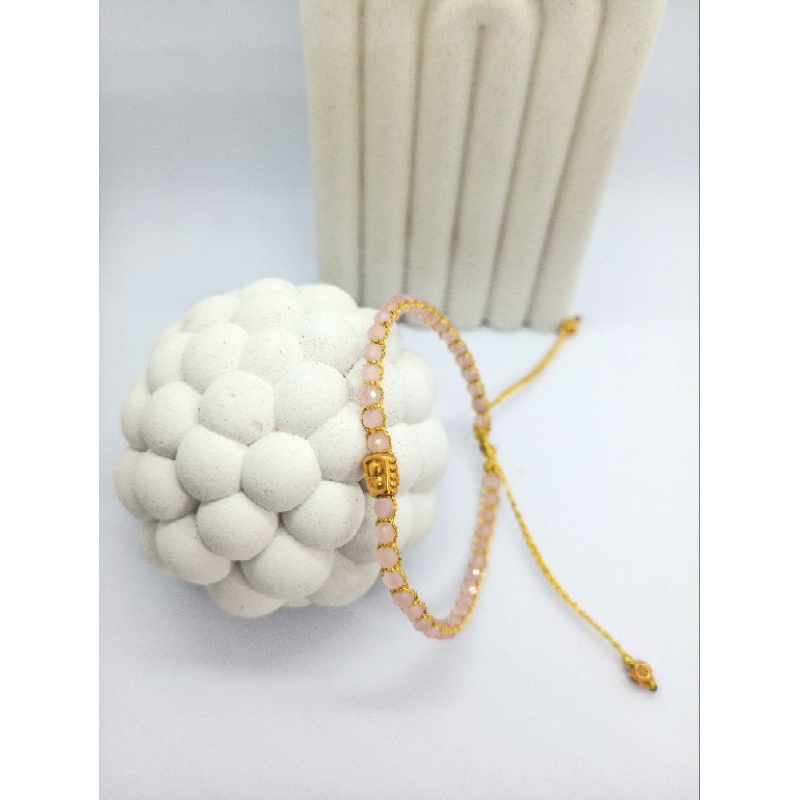 Gelang Batu Alam Asli Gemstone 3mm