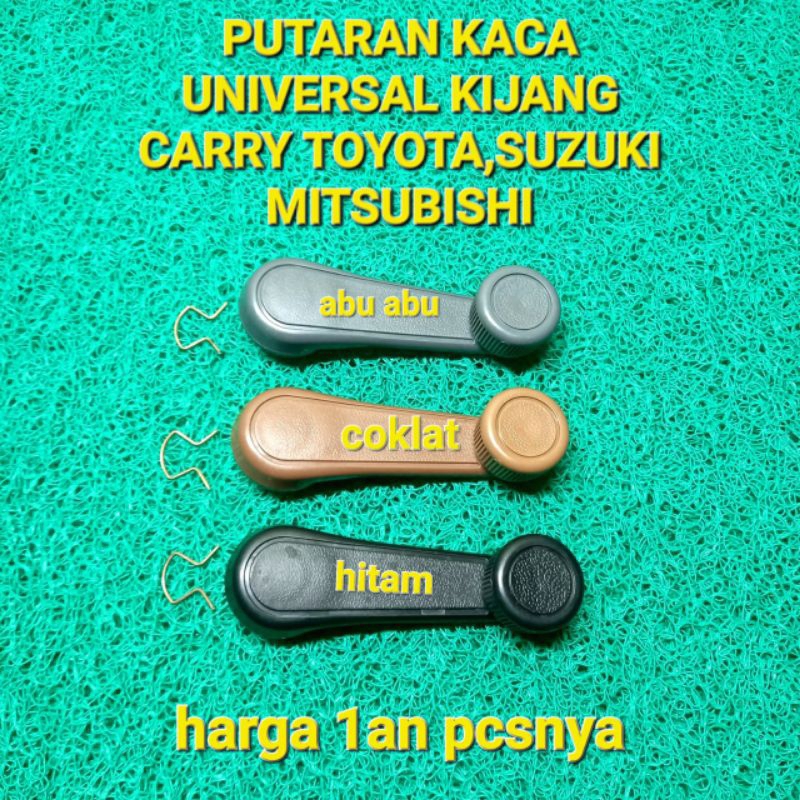 PUTARAN KACA UNIVERSAL MOBIL KIJANG CARRY TOYOTA SUZUKI MITSUBISHI