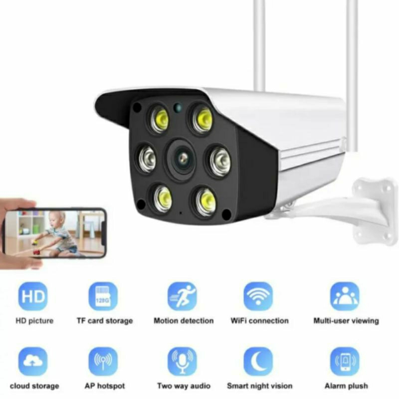 IP Camera CCTV OUTDOOR YOOSEE WIRELESS ONVIF PRAKTIS ONLINE 8MP