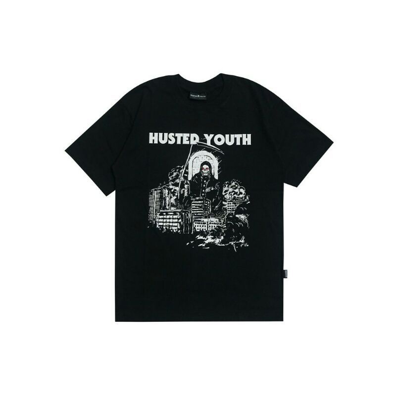 Kaos Tshirt HUSTED YOUTH - Kaos Pria Dewasa Premium Distro