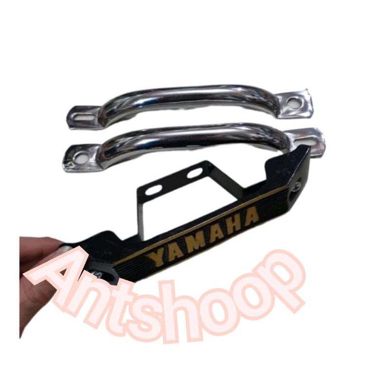 Paket Behel Samping Rx king + kumis Yamaha Rxking Rx king Emblem Rx king plus Behel Rx king Cr0me Chr0me ANTSHOOP