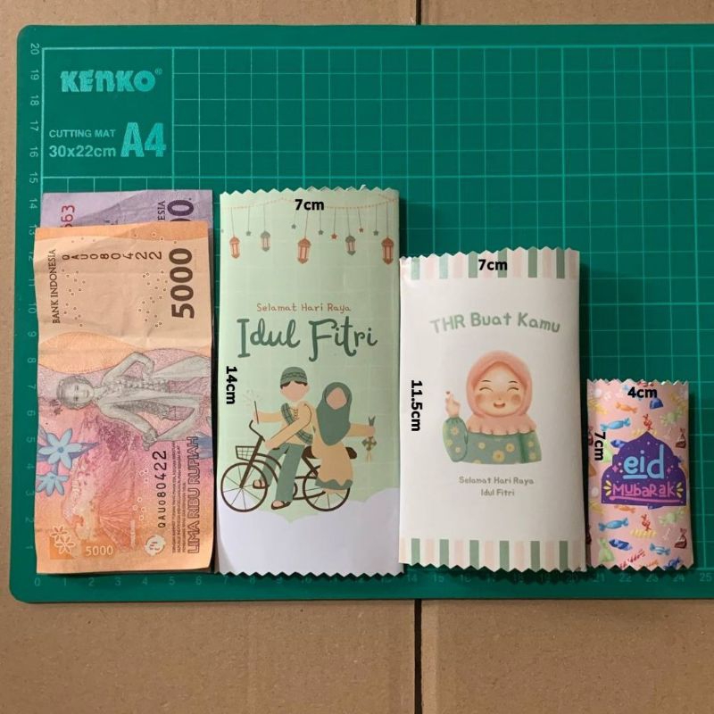 

AMPLOP LEBARAN MOTIF / LUCU / AESTHETIC