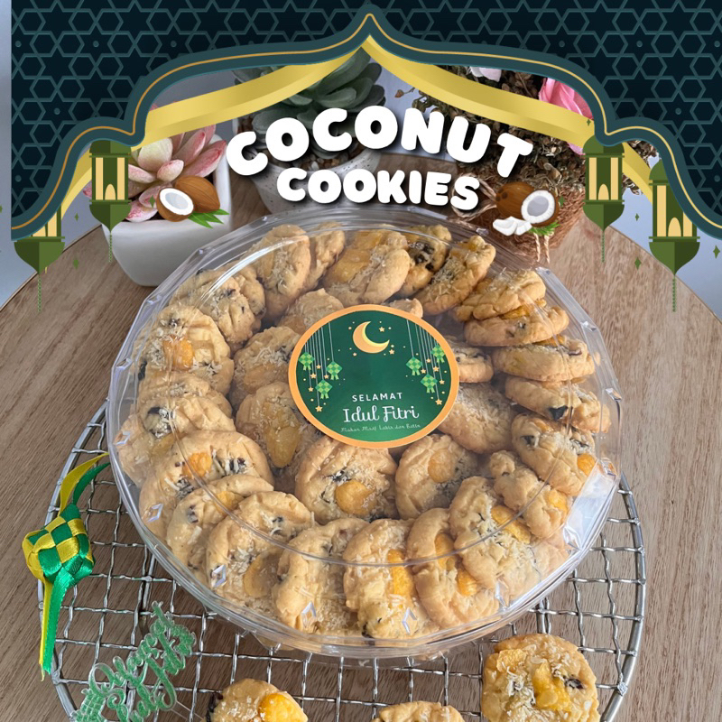 

COCONUT RAISIN COOKIES ( Hampers Kue Kering Lebaran Ramadhan Murmer )