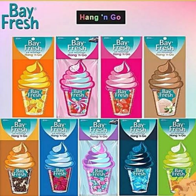 BAY FRESH HANG'N GO PARFUM/PENGHARUM MOBIL