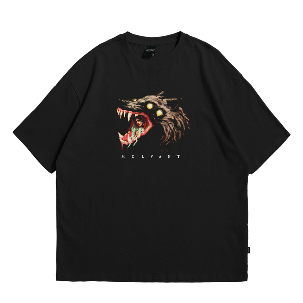 MTS DOLPHUS BLACK - MELVANT TSHIRT