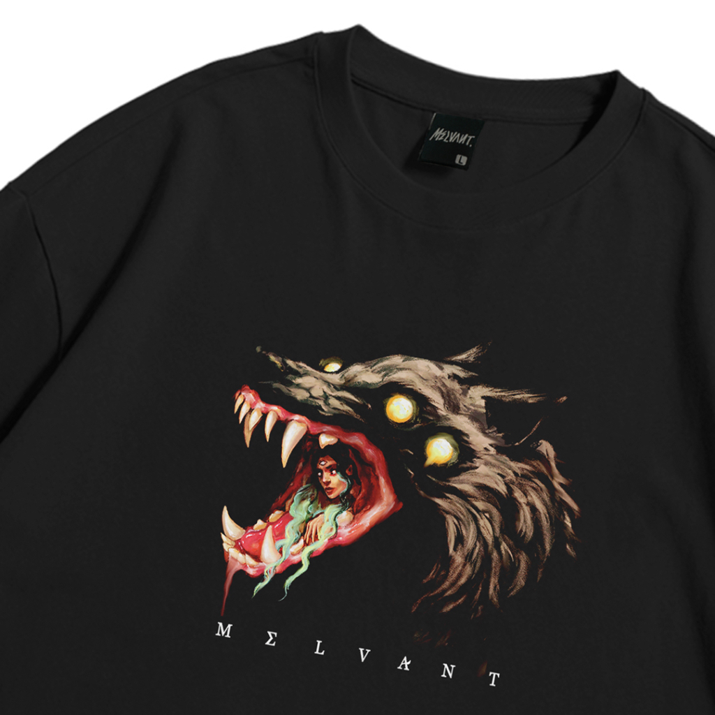 MTS DOLPHUS BLACK - MELVANT TSHIRT