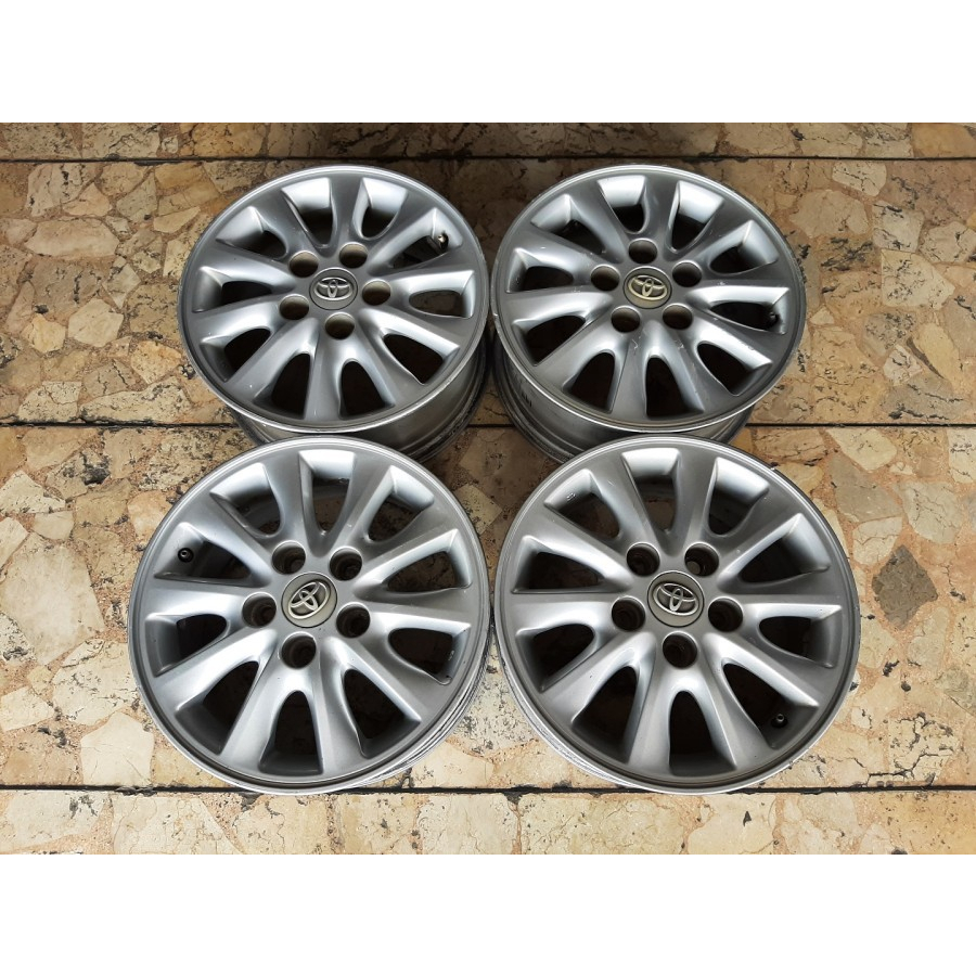 Velg Mobil Bekas Ring 15 Lubang 5 STD INOVA LUXURY R15 Lebar 6 Lubang 5 ET 45