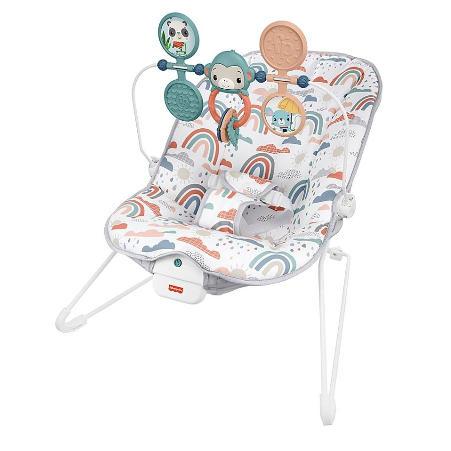 Fisher Price Baby's Bouncer Rainbow - Kursi Goyang Anak Bayi