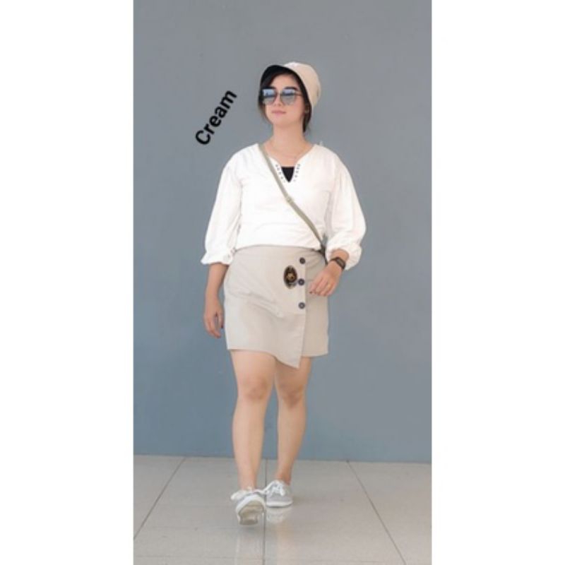 Hotpants Mini Skirt Rok Celana Pendek Wanita Korean Style