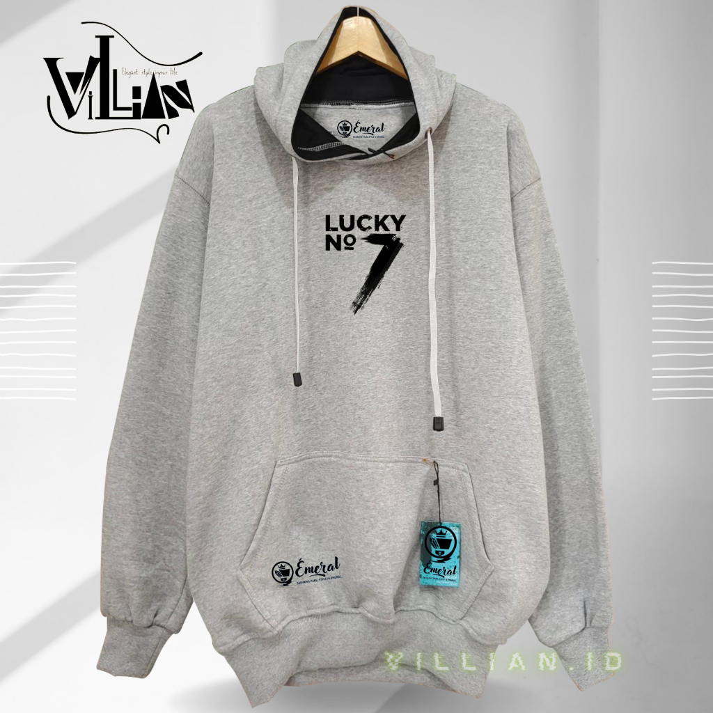 Jaket Hoodie Pria Original Distro Terbaru Warna abu muda Sweater Cowok Cewek Oversize Switer Laki La