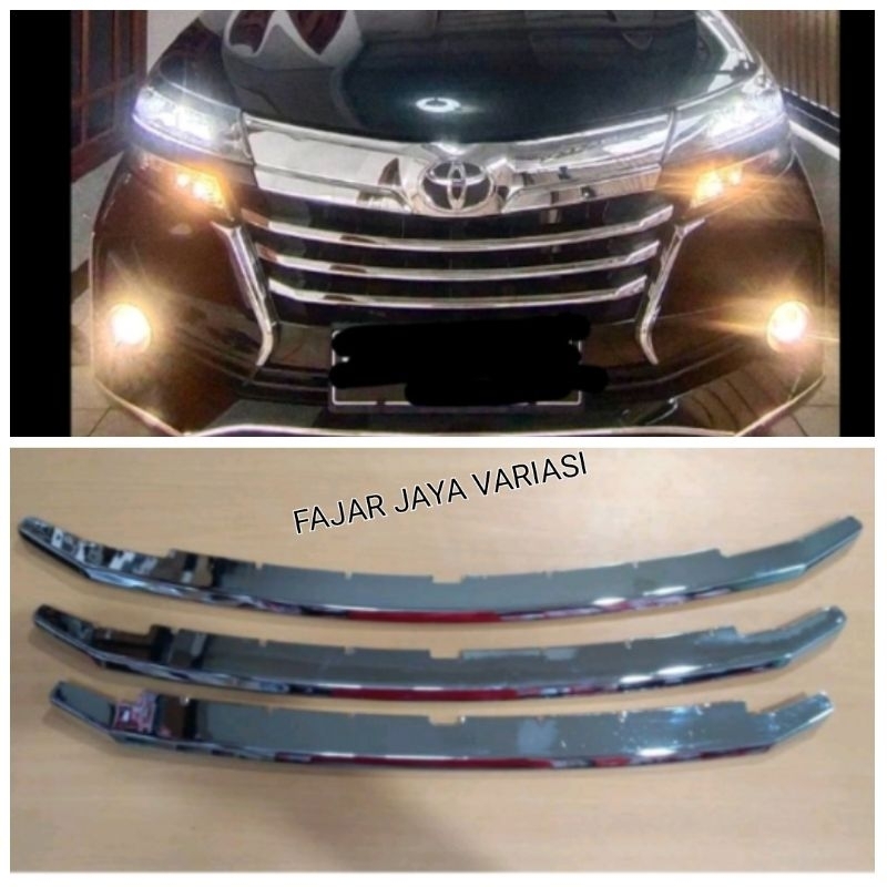 LIST GRILL AVANZA TAHUN 2019-2021 COVER GRILL AVANZA CRUME