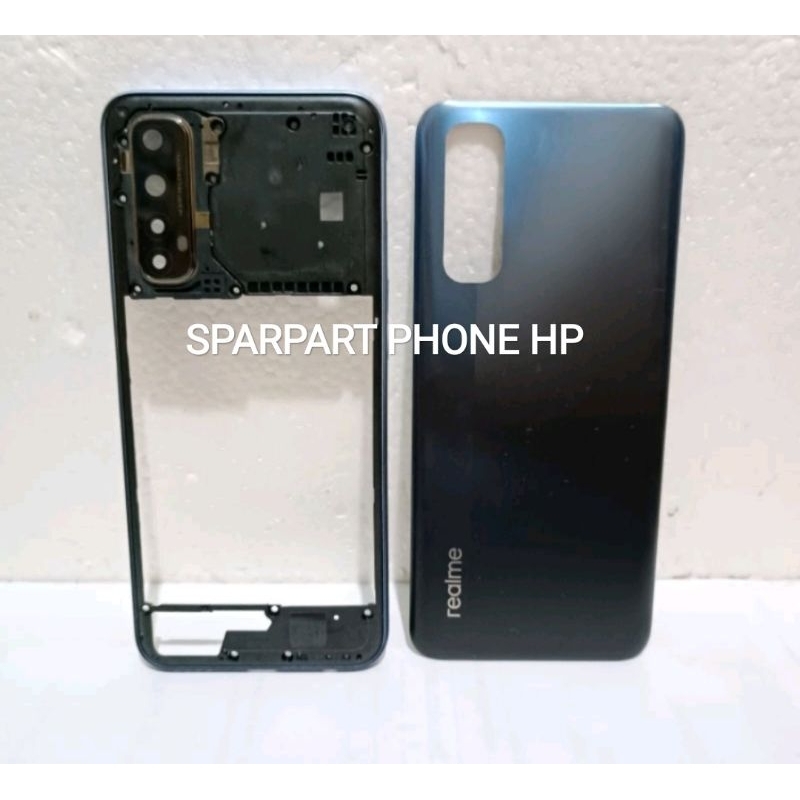 Casing Housing Realme 7 / Back Casing Housing Realme 7 Pro Sudah Termasuk Tombol Luar | Backdoor + B
