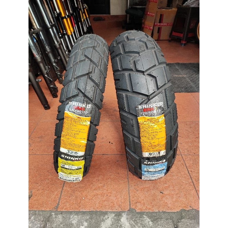 ban shinko E705 trail master 130 80 170 60 R17 impor