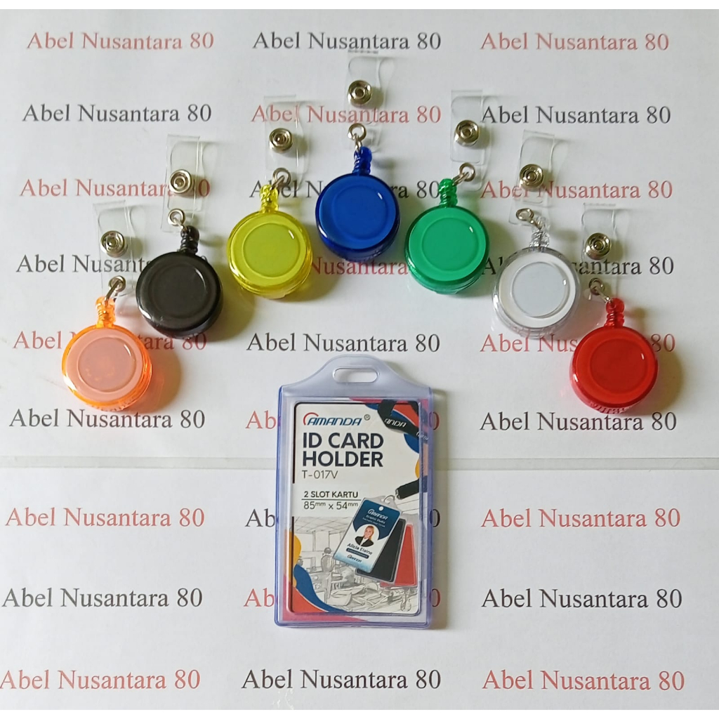 

Paket Yoyo ID Transparant + Casing T017 Diri Amanda 2 Sisi