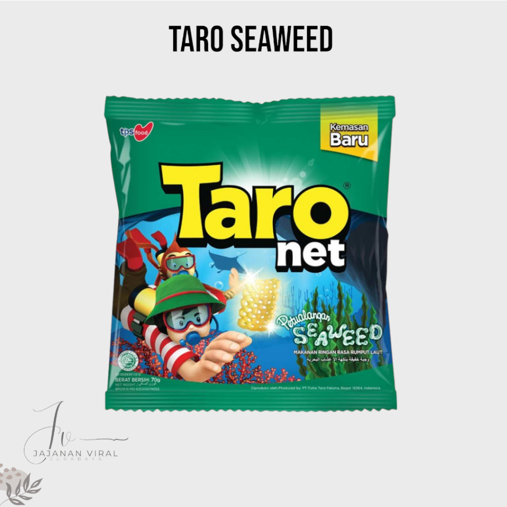 

Taro Net Seaweed Renceng Isi 10Pcs @9Gram