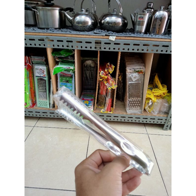Pencapit Es Batu Gula Food Grade/ Capitan Buaya Tebal / Capit Stainless Stell