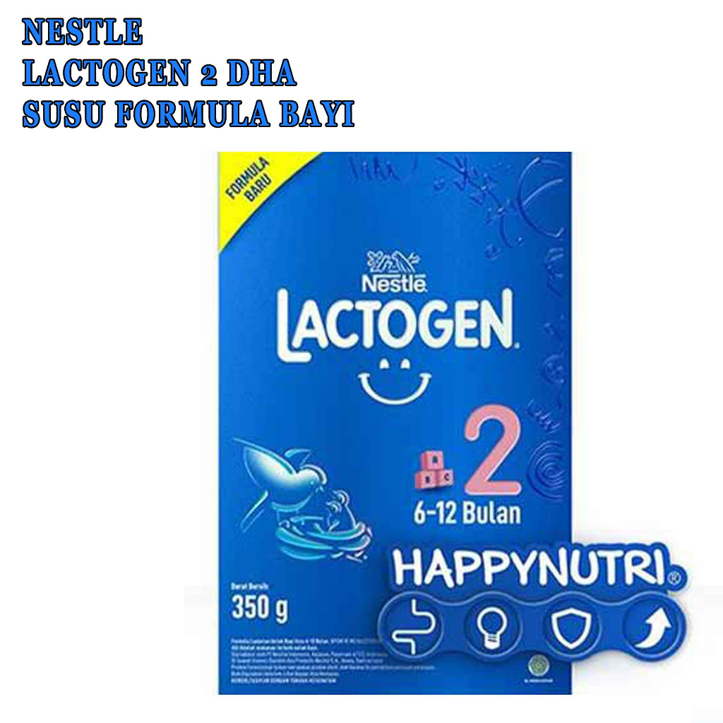 Susu Formula Bayi* Nestle Lactogen DHA* Susu Bubuk* 350gr
