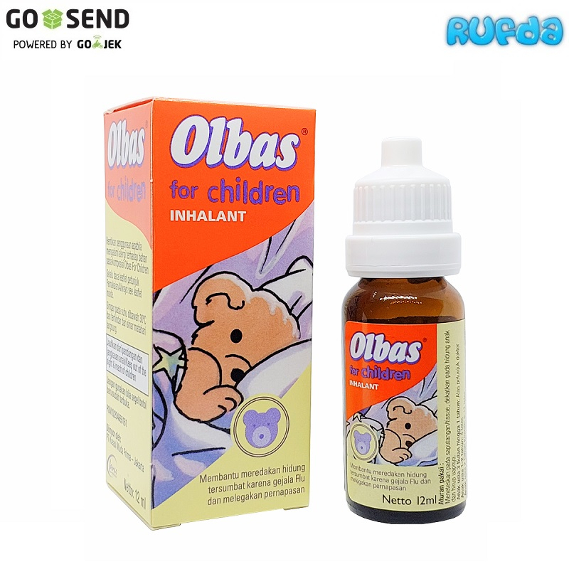 Olbas for Children Inhalant Essential Oil Melegakan Pernafasan untuk Anak dan Bayi