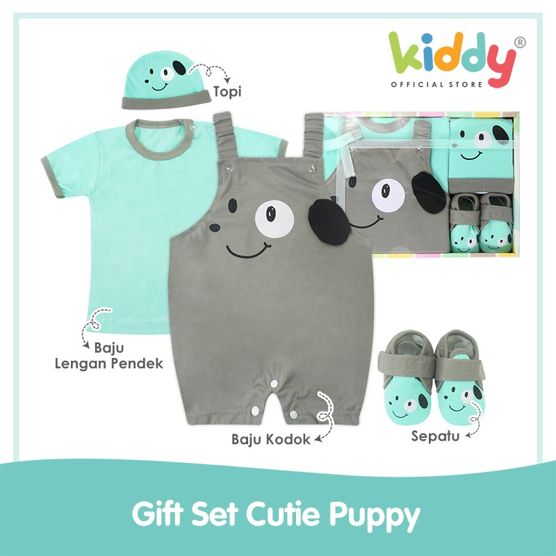 Kiddy Baby Gift Box / Baby Gift Set / Jumper Bayi / Kado Bayi (Puppy)