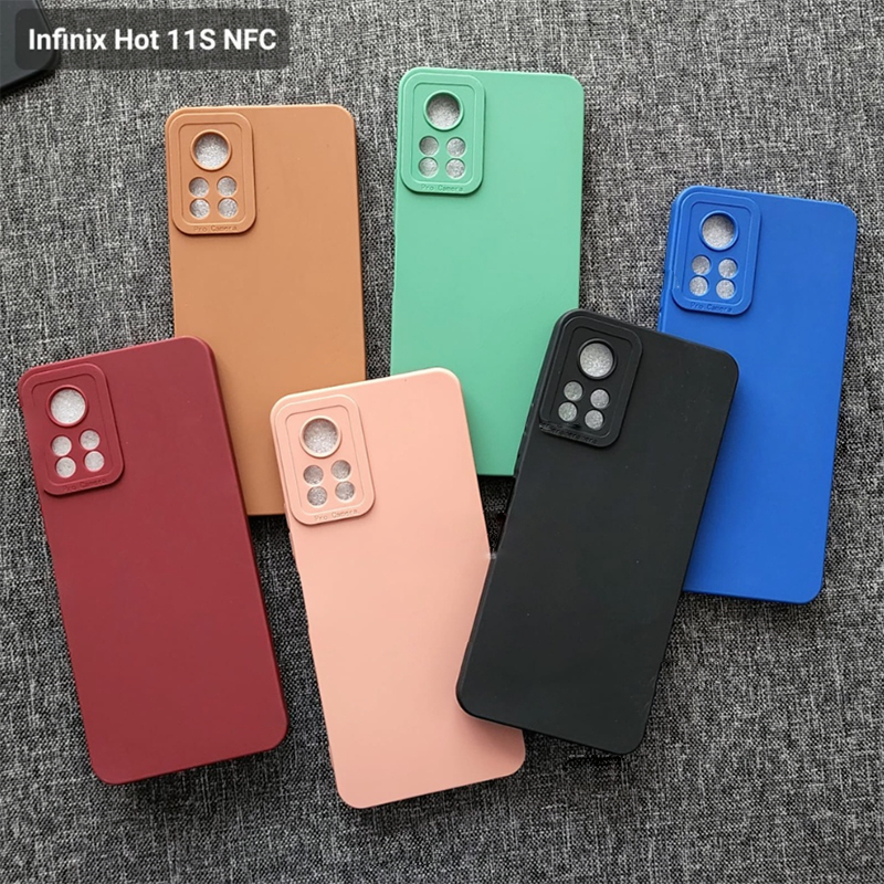 Softcase Infinix Hot 10 Play Hot 11 Play Hot 10S Hot 11 Hot 11S NFC Hot 12 Hot 12i Hot 12 Play Case 3D Pro Camera Gel Silika Casing