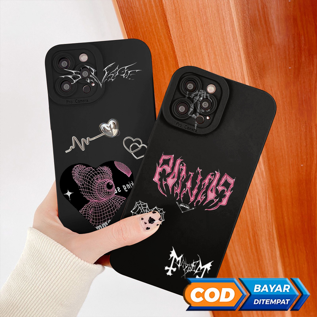 Benua Case - Softcase Pro Camera Couple  Realme C35 C11 2021 C25S C20 8i Narzo 50i C11 C21Y 9 Pro Na