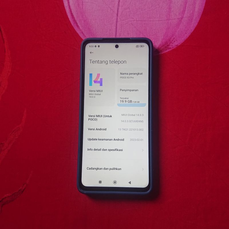 POCO X3 PRO Second Fullset