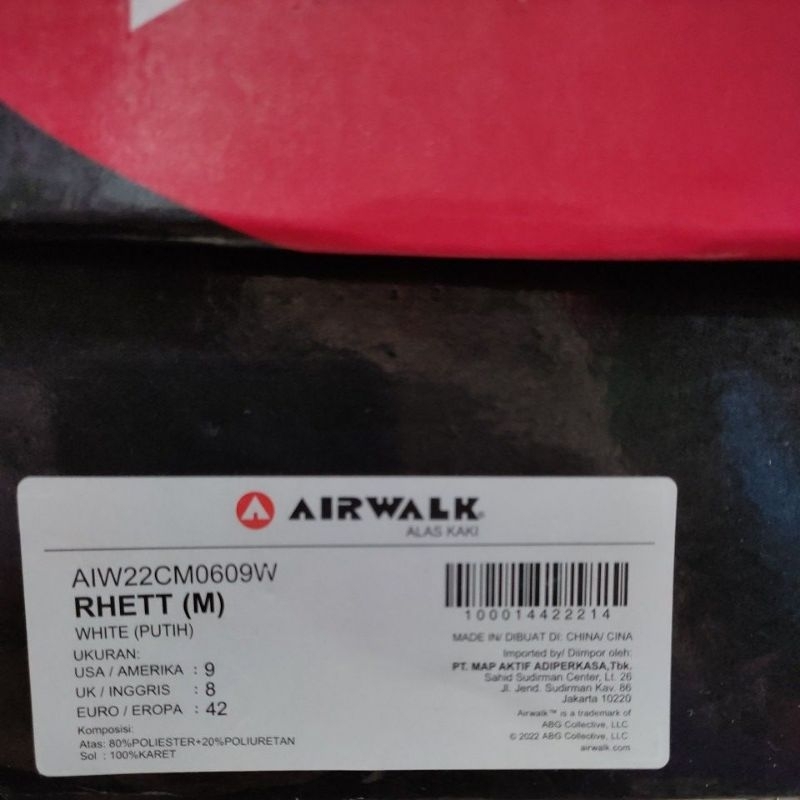 Sepatu Airwalk Rhett (M)