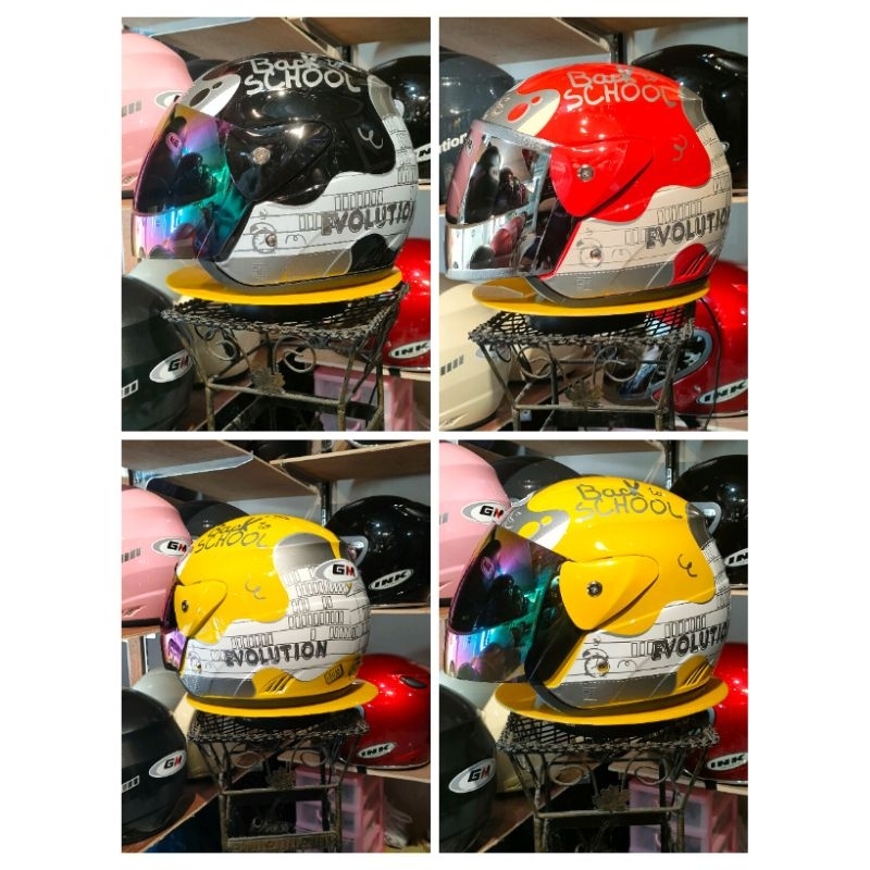 HELEM HELEM  GM EVOLUTION motif KACA PELANGI Silver