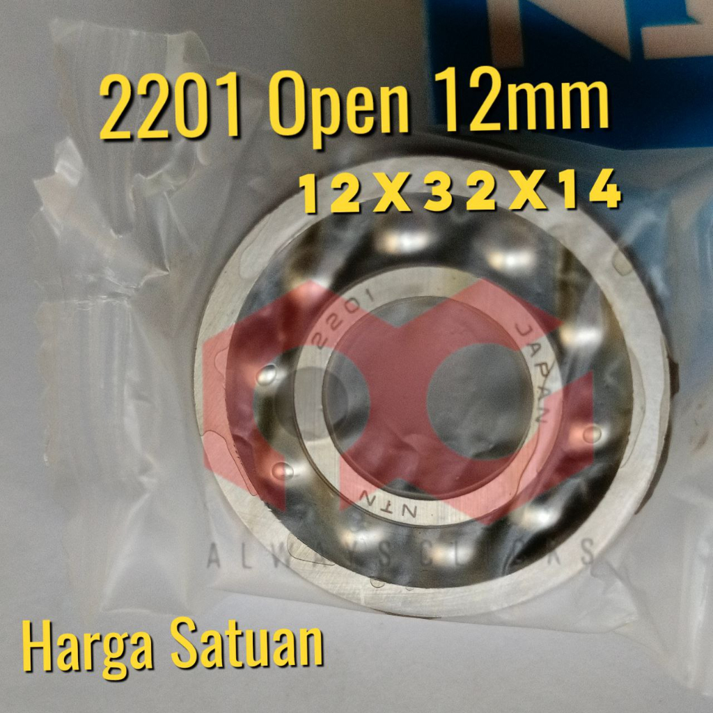 Bearing NTN 2201 Open 12 mm Klaher Laher