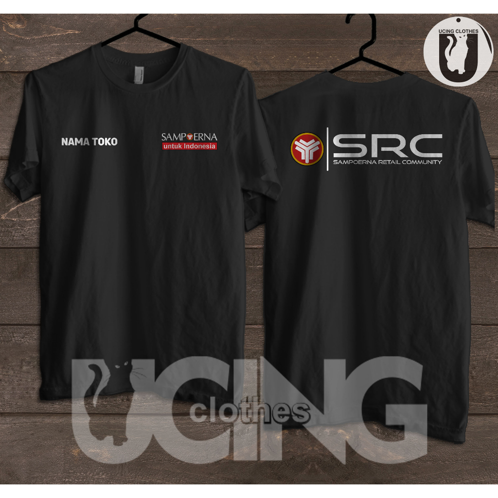 Kaos Baju SRC Sampoerna Untuk Indonesia Gratis Nama Toko Kamu Kaos Distro