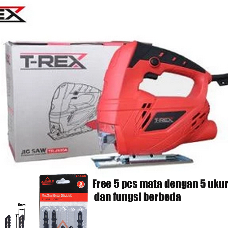 FREE MATA 5 PCS GERGAJI UKIR KAYU GERGAJI TRIPLEK ELECTRIC JIGSAW YUKIDO TERMURAH DAN TERLARIS